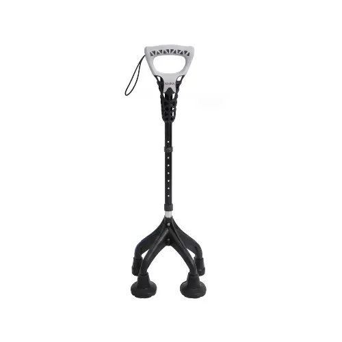 Canne Quadripode Lourde Ergonomique Réglable