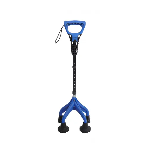Canne Quadripode Lourde Ergonomique Réglable