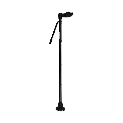 [7017034] Canne Ergonomique Pliable avec Embout Large (Poignée gauche)