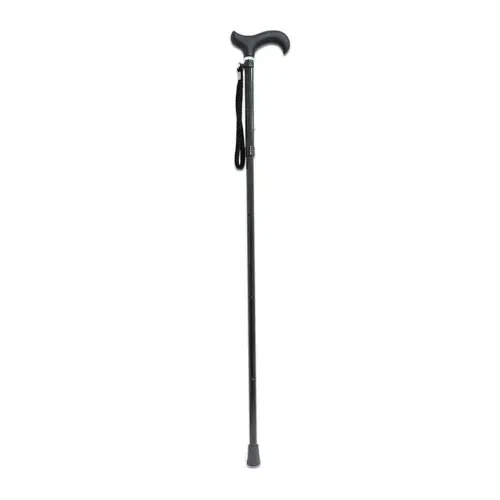 [7017036] Canne de Marche Pliante Réglable Légère (Noir)