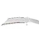 Rampe de seuil relevable ajustable avec plateau d’entrée