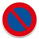Sticker Autocollant Stationnement Interdit
