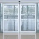 Bandes de Signalisation Motif Triangle Pour Vitrages Sécurisés