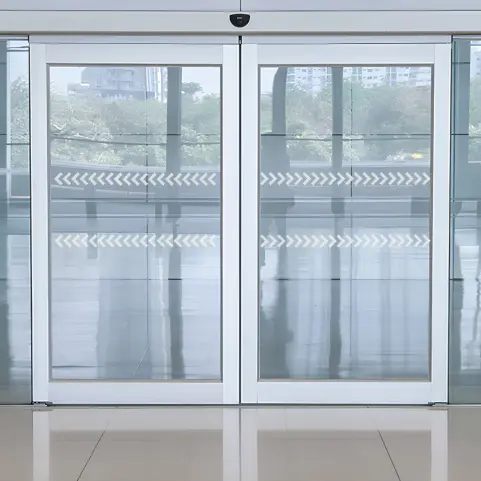 [H4380025] Bandes de Signalisation Flèches Pour Vitrages Sécurisés