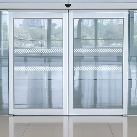 Bandes De Signalisation Vitrées Flèches Arrondies