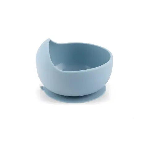 [7017103] Bol Ergonomique avec Ventouse et Rebord Surélevé (Gris)