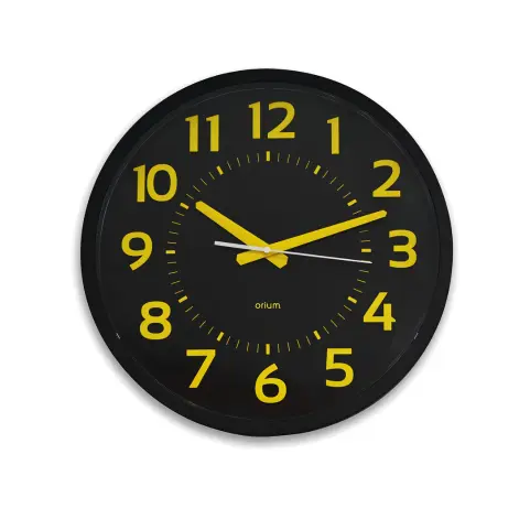 Horloge Murale Silencieuse Grand Format Haute Lisibilité 40 cm