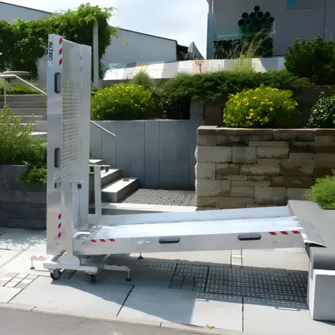 [7017116] Rampe d’accès pliable aluminium HopAccess (Jusqu'à 54 cm)