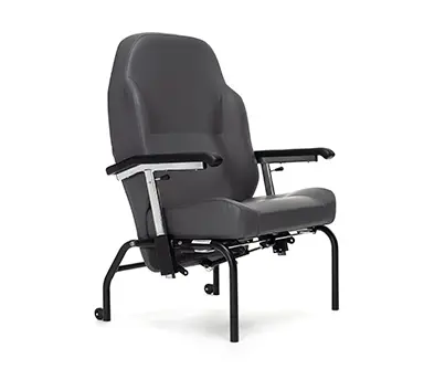 [7017124] Fauteuil de Repos XXL Inclinable Grand Confort (Gris)
