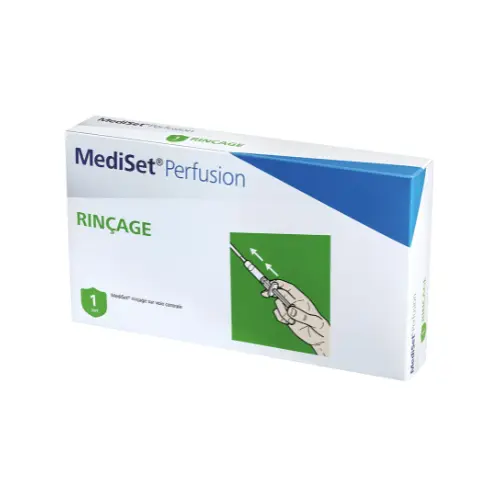 Kit de rinçage pour voie centrale stérile