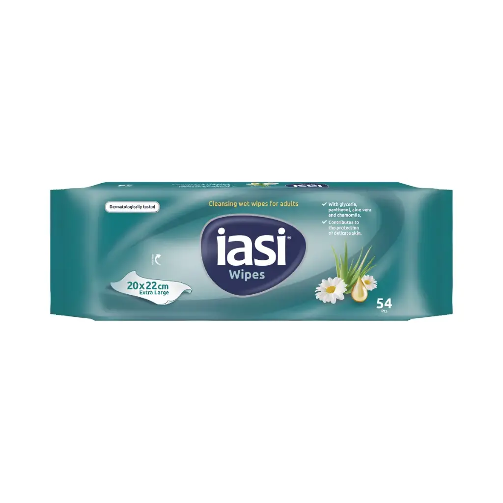 Lingettes imprégnées XL peaux délicates