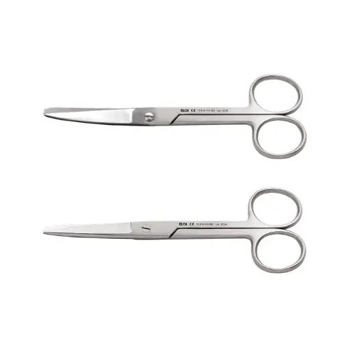 Ciseaux dauphin mousse-pointu pour soins et premiers secours