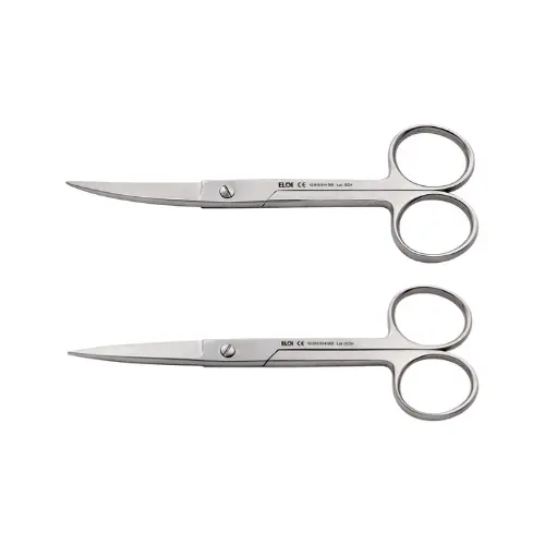 Ciseaux médicaux droits pointus inox pour soins
