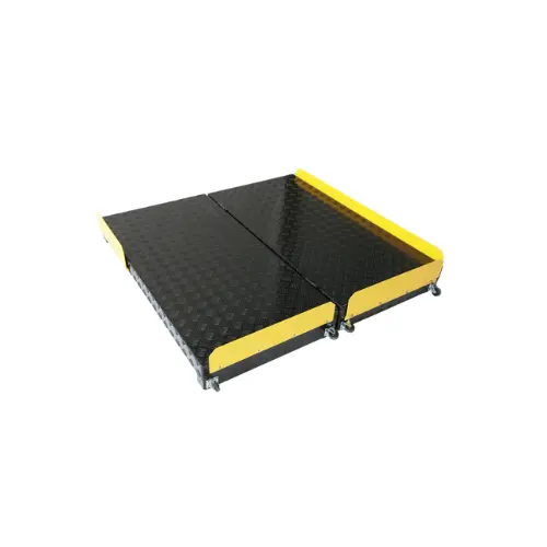 Plateforme équerre amovible PMR en aluminium pliable