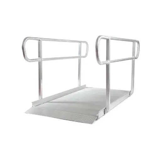 LOCATION - Rampe d’accès droite RECTO en aluminium