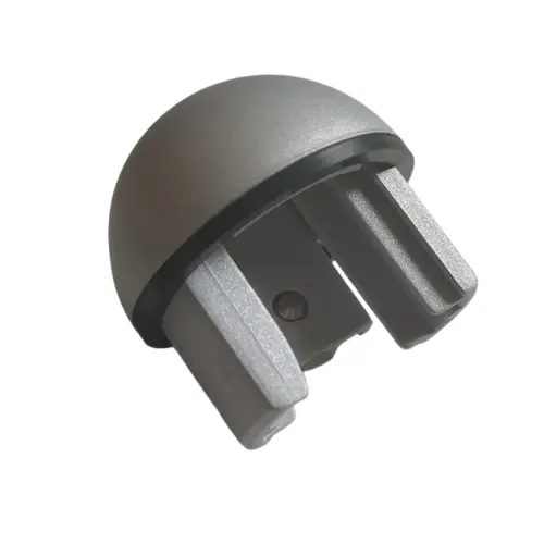 Bouchon rond pour main courante intérieure MALI en aluminium anodisé