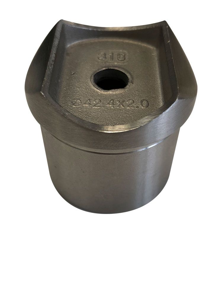 [5480072] Raccord perpendiculaire pour main courante sur poteau - INOXI