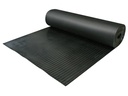 Tapis antidérapant caoutchouc larges cannelures