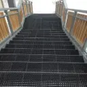 Caillebotis d'entrée - Normes handicap - bords droits