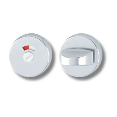 [6880104] Paire de rosaces de condamnation avec voyant, Aluminium