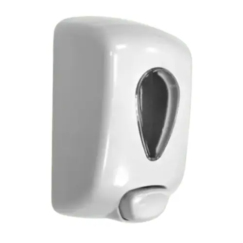 [6880113] Distributeur de savon PUSH blanc