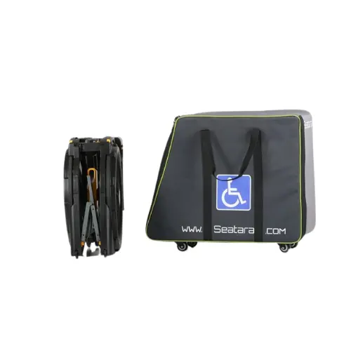 Sac de rangement pour fauteuil d'accès toilettes