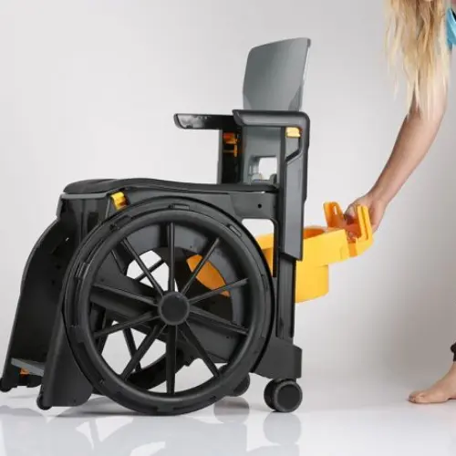 [6880202] Seau d'accès pour fauteuil d'accès aux toilettes