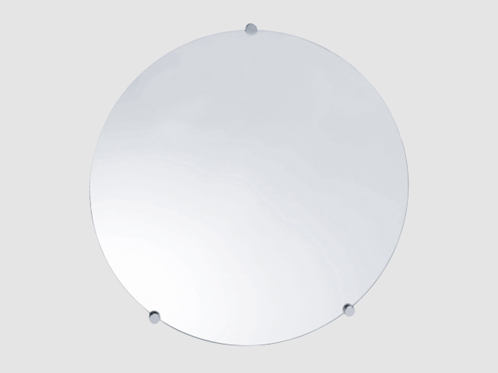 Miroir rond pour sanitaires