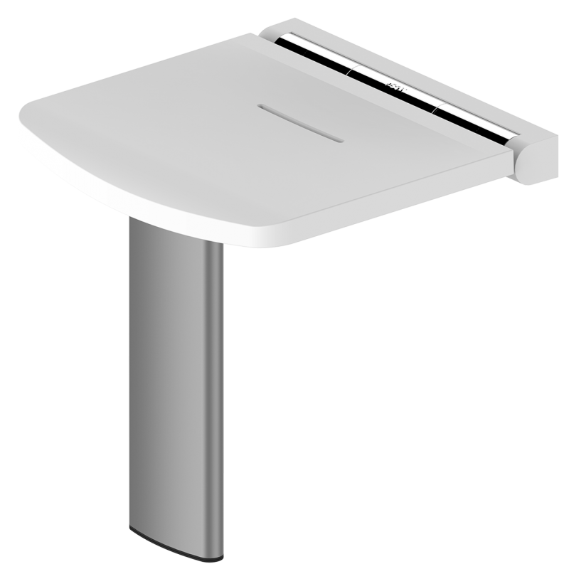 Siège de douche relevable Adaggio blanc