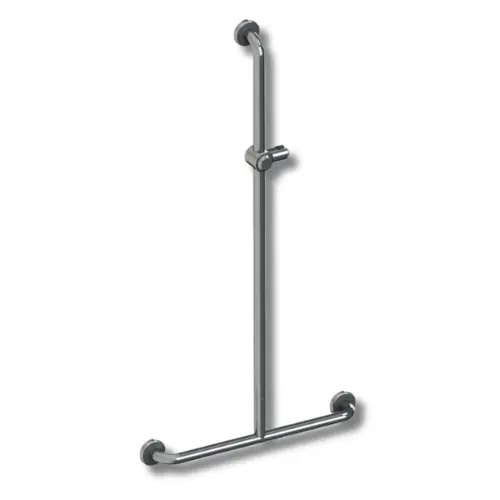 [6880311] Barre de douche en T - acier inoxydable - 600x1200 mm