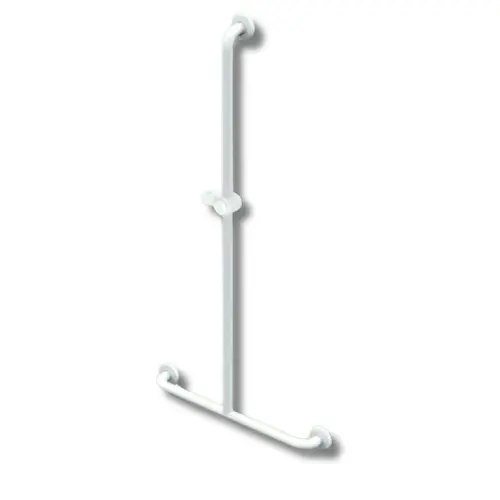 [6881015] Barre douche en T Blanche 600 x 1200 mm