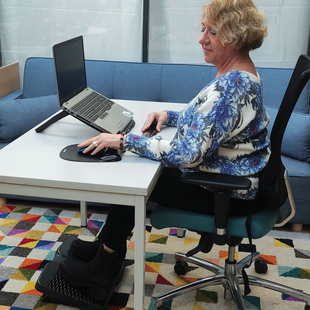 Pack ergonomie en Télétravail support ordinateur portable