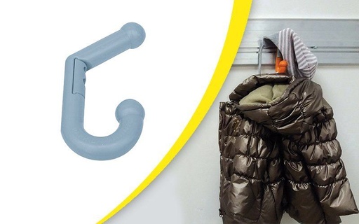 Double Porte Manteau souple pour intérieur 