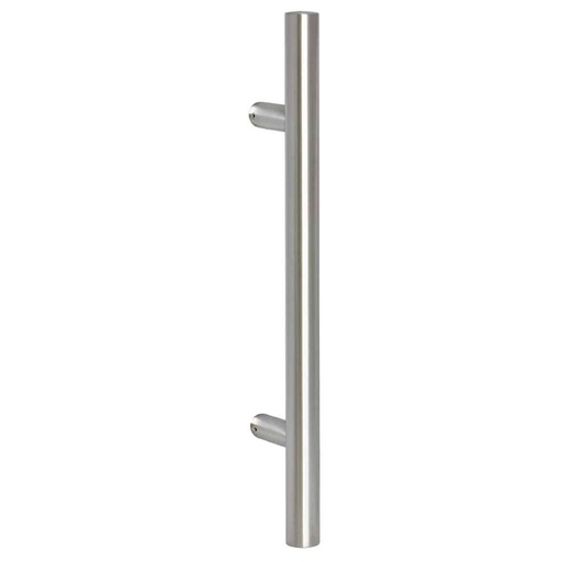 Poignée de porte en inox bâton de maréchal - simple ou double 