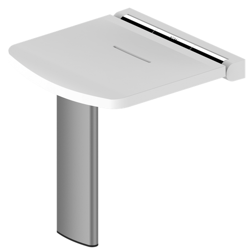 [6880306] Siège de douche relevable Adaggio blanc