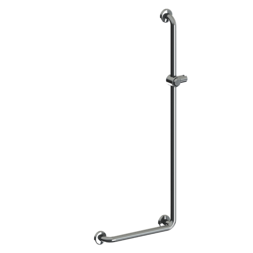 [6880310] Barre de douche en L - acier inoxydable - 450x1200 mm