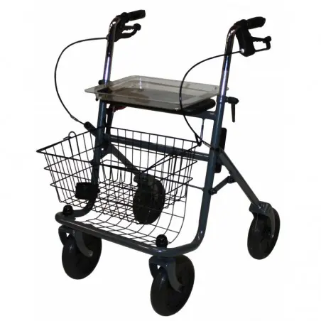 [7000006] Déambulateur pliant à 4 roues