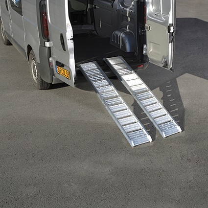 [3180188] Rampe d'Accès en aluminium lisse