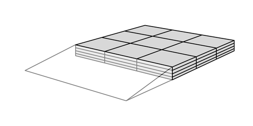 Palier pour Rampe de Seuil Modulable - 72 à 88 mm- pour Kit 2