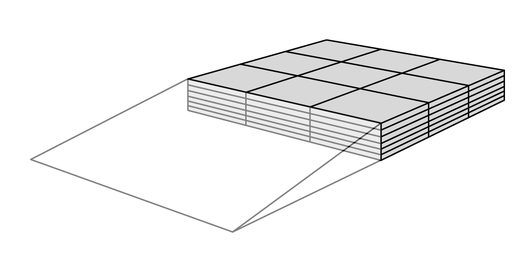 Palier pour Rampe de Seuil Modulable - 72 à 124 mm- pour kit 3