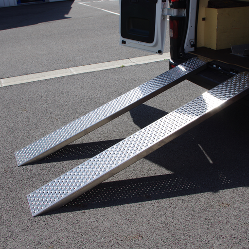 Paire de rampes de chargement en aluminium 