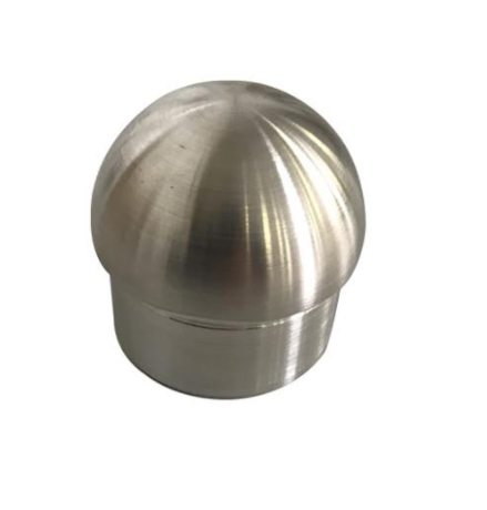 Bouchon demi-rond ou plat pour main courante INOXI 