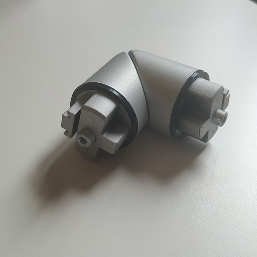 [5480094] Angle de 80° à 180 ° pour Main Courante Intérieure MALI en Aluminium Anodisé